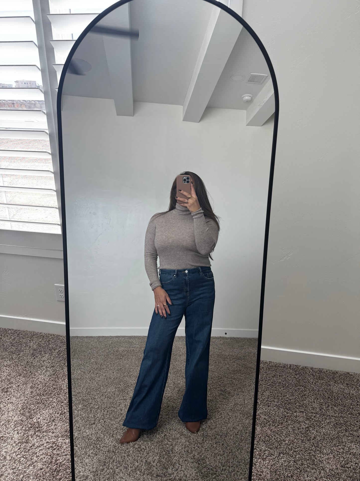 Indigo High Rise Jeans
